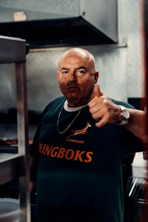 Thumbs up from the Captain's Cabin kitchen