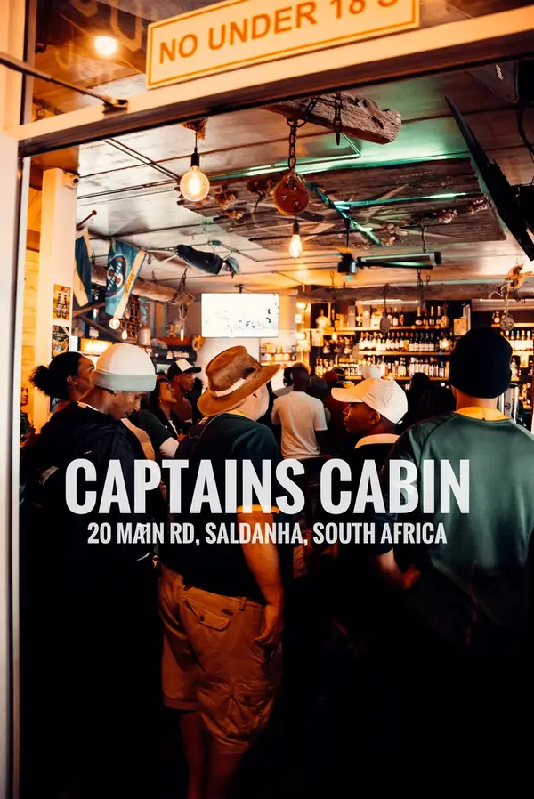 A full house inside Captain's Cabin on match day